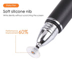 Universal Silicone Disc Nib Capacitive Stylus Pen, Stylus Black, Stylus Green, Stylus Gold, Stylus Blue, Stylus Purple, Stylus Red, Stylus Rose Red, Stylus Silver, Stylus Sky Blue – Durable Build, Easy to Use