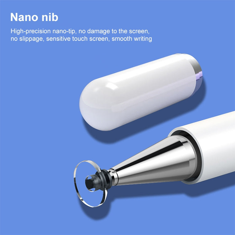 Universal Nano Disc Nib Capacitive Stylus Pen with Magnetic Cap & Spare Nib – Magnetic