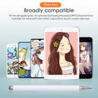 Universal Silicone Disc Nib Capacitive Stylus Pen – Durable Build, Easy to Use