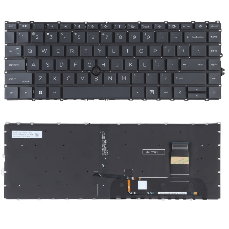 For HP Elitebook 840 G7 G8 845 G7 745 G7 G8 US Version Keyboard with Backlight and Pointing Stick – Durable Build, Easy to Use Default Title