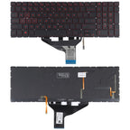 For HP OMEN 15-DC 15-DH 15T-DC 17-CB US Version Keyboard with Red Backlight – Durable Build, Easy to Use Default Title