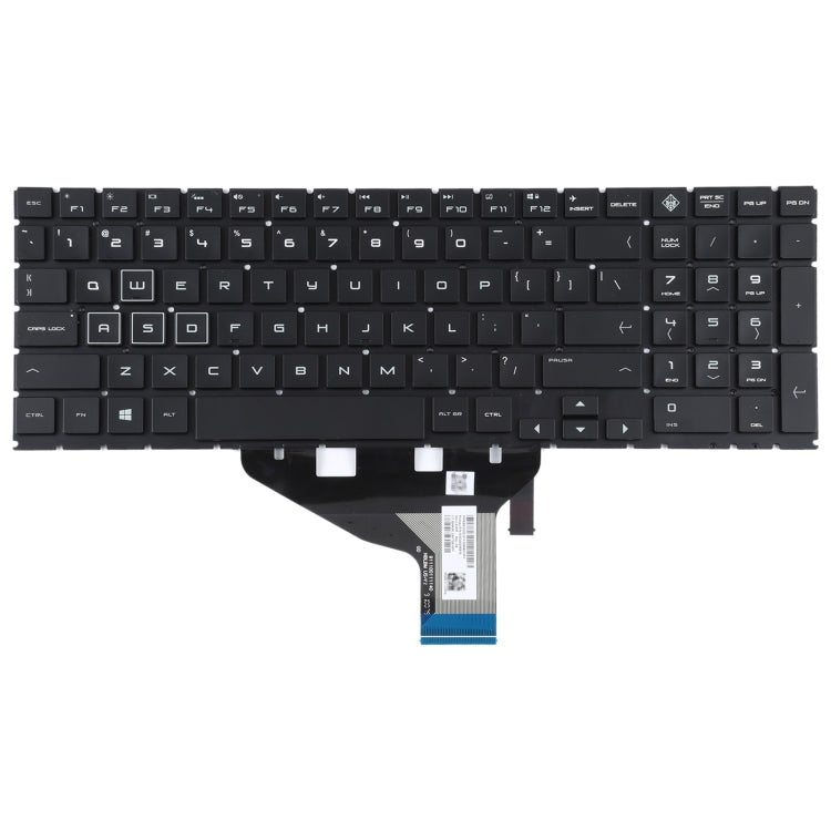 For HP OMEN 15-DC 15-DH 15T-DC 17-CB US Version Keyboard with RGB Backlight – Durable Build, Easy to Use