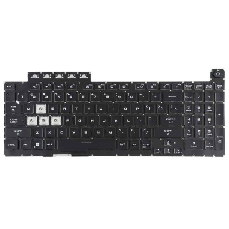 For Asus TUF Gaming F15 FX506 FA506 US Version Keyboard with Backlight – Durable Build, Easy to Use