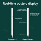 JD12 Anti-mistouch Stylus Pen with Battery Display, JD12 Universal – Wear-resistant, Bluetooth