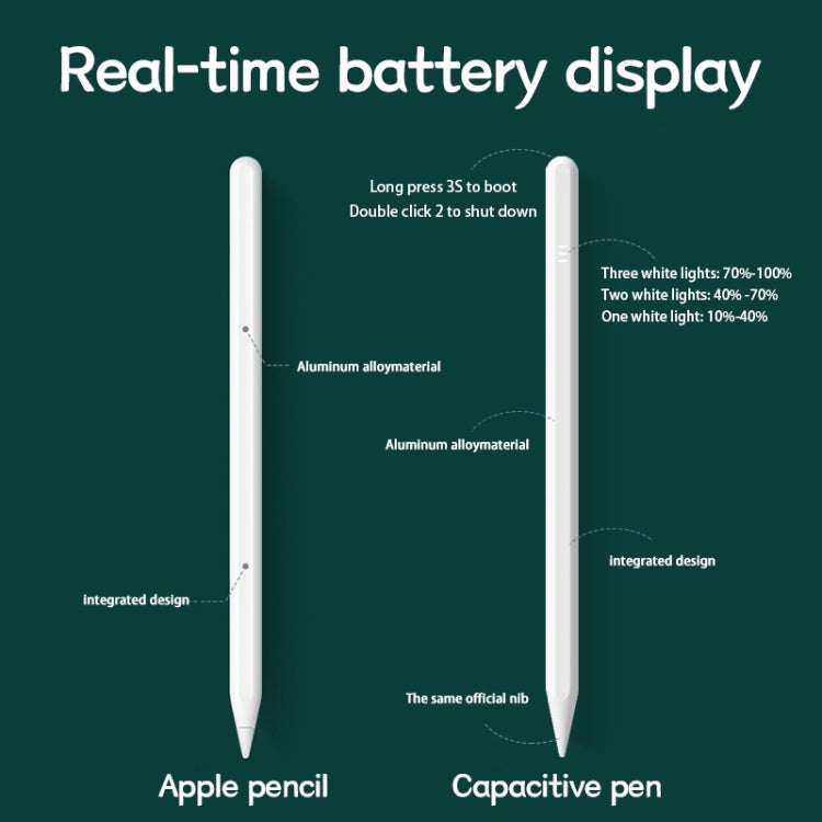 JD12 Anti-mistouch Stylus Pen with Battery Display, JD12 Universal – Wear-resistant, Bluetooth