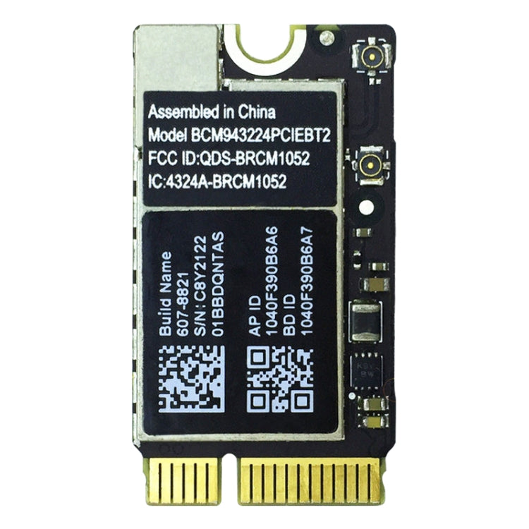 WiFi & Bluetooth Network Module for Macbook Air 13.3 inch A1369 (2010-2011) & 11.6 inch A1370 (2010-2011) & A1465 (2012), A1369 / A1370 / A1465 2010-2012 A1369 A1370 A1465 2010-2012