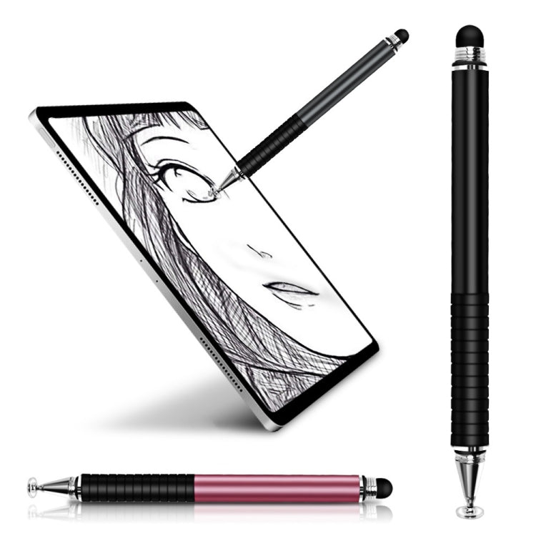 Suction Cup Dual Touch 2-in-1 Metal Capacitive Stylus Pen – Durable Build, Easy to Use
