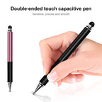 Suction Cup Dual Touch 2-in-1 Metal Capacitive Stylus Pen – Durable Build, Easy to Use