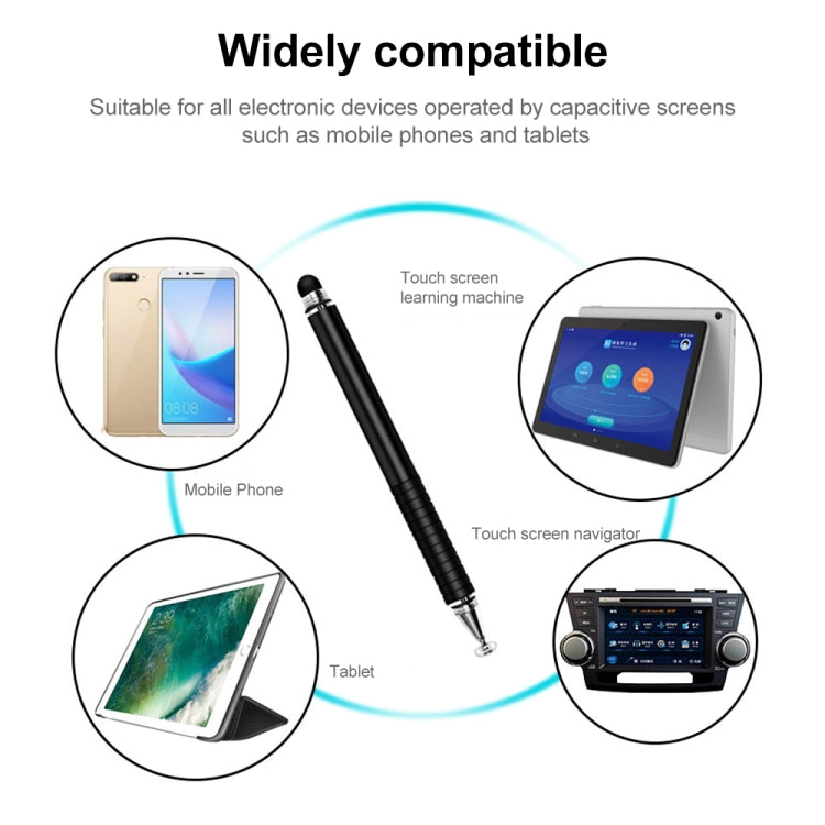 Suction Cup Dual Touch 2-in-1 Metal Capacitive Stylus Pen – Durable Build, Easy to Use