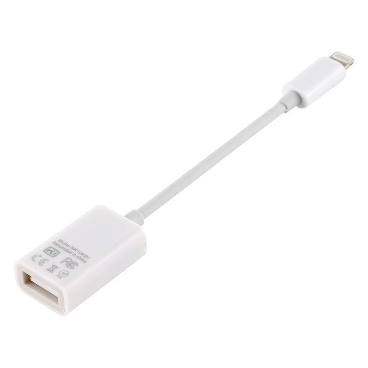 NK102 Adapter – 8 Pin Male to Single USB Female Port Camera Adapter, Support for iOS...