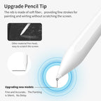 Stylus Pen – 1.7mm Superfine Nib Prevent Accidental Touch Handwritten Capacitive...