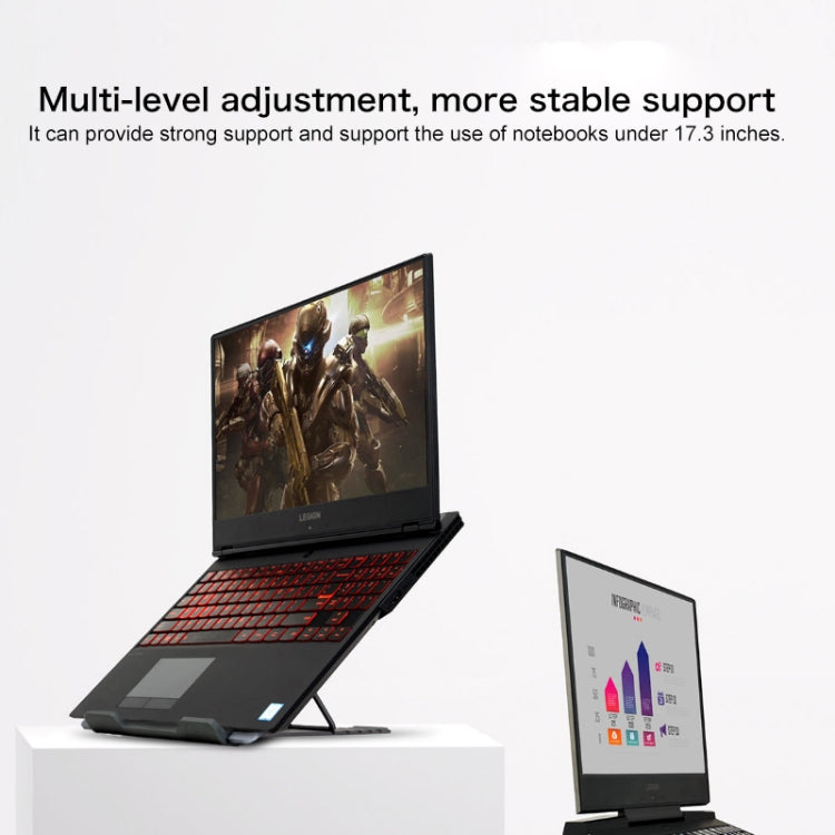 Lenovo Z2 Legion Gears Aluminum Alloy Notebook Laptop Desktop Heat Radiation Holder Cooling Bracket – Aluminum Alloy