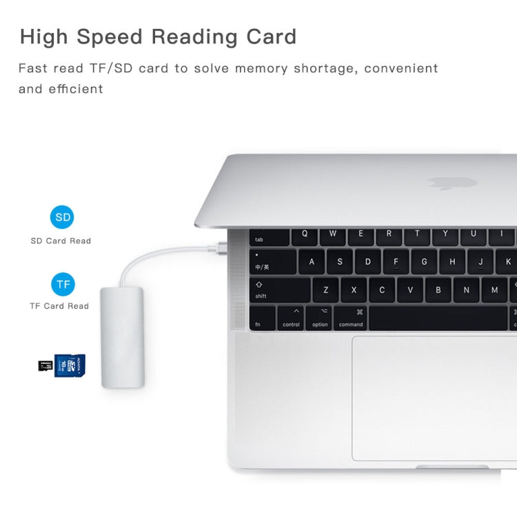 8 in 1 Hub Type-C HUB+ USB-C / Type-C to USB-C / Type-C & HDMI & SD & TF & 2 USB & VGA & Rj45 Adapter – Durable Build, Easy to Use