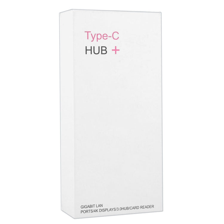 8 in 1 Hub Type-C HUB+ USB-C / Type-C to USB-C / Type-C & HDMI & SD & TF & 2 USB & VGA & Rj45 Adapter – Durable Build, Easy to Use