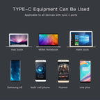 6 in 1 Hub USB-C / Type-C to USB-C / Type-C & HDMI & SD & TF & 2 USB Adapter – TPU