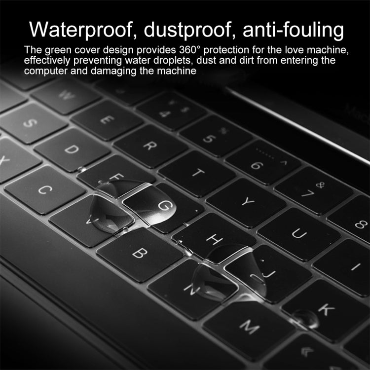 Keyboard Protector Silica Gel Film for MacBook Pro 13 / 15 & Air 13...