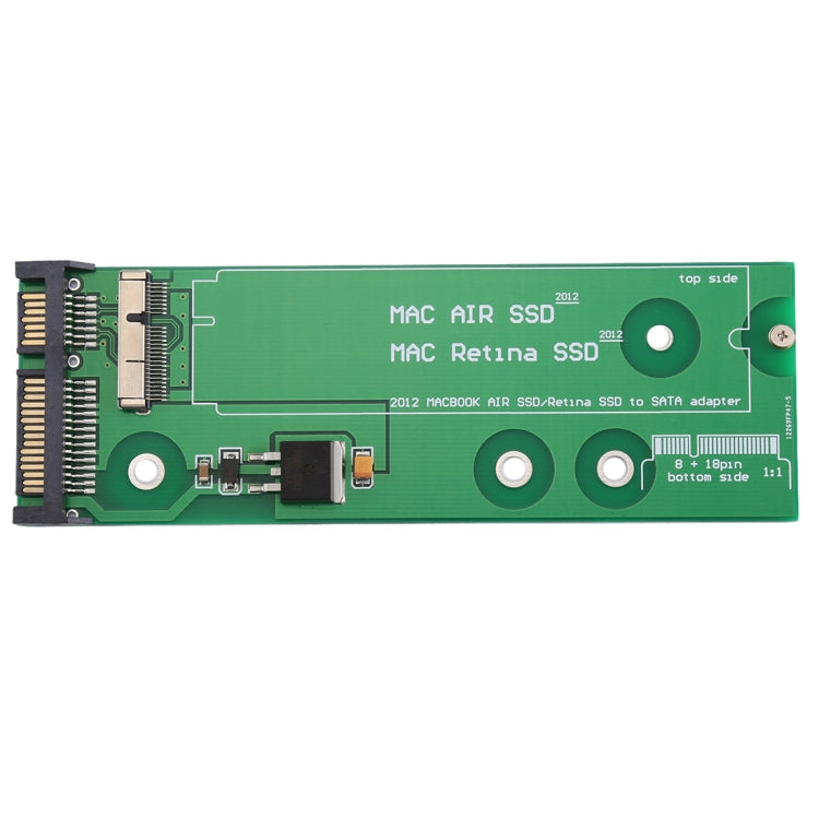 SSD to SATA Adapter for Macbook Air 11.6 inch A1465 (2012) & 13.3 inch A1462 (2012), SSD to SATA A1465 A1462 – Durable Build, Easy to Use