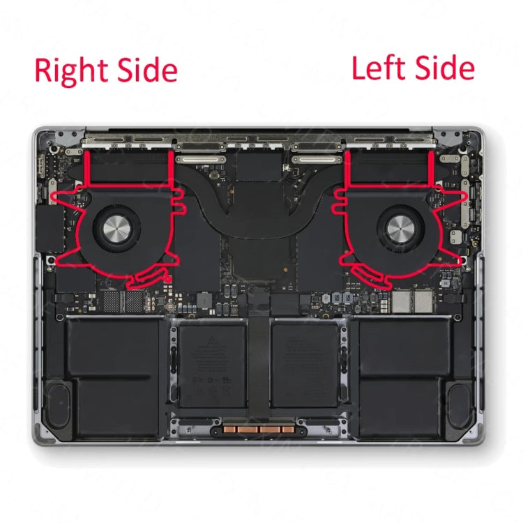 1 Pairs CPU Cooling Cooler Fan For Macbook Pro 14 14.2 inches A2442 EMC3650 2021, A2442 – Durable Build, Easy to Use