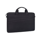 ST03S 15.4 inch Double Side Pockets Wearable Oxford Cloth Soft Handle Portable Laptop Tablet Bag, 15.4 inch Black, 15.4 inch Pink, 15.4 inch Grey, 15.4 inch Deep Space Gray, 15.4 inch Navy Blue – Durable Build, Easy to Use 15.4 inch Black Black