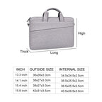 ST03S 15.4 inch Double Side Pockets Wearable Oxford Cloth Soft Handle Portable Laptop Tablet Bag, 15.4 inch Black, 15.4 inch Pink, 15.4 inch Grey, 15.4 inch Deep Space Gray, 15.4 inch Navy Blue – Durable Build, Easy to Use
