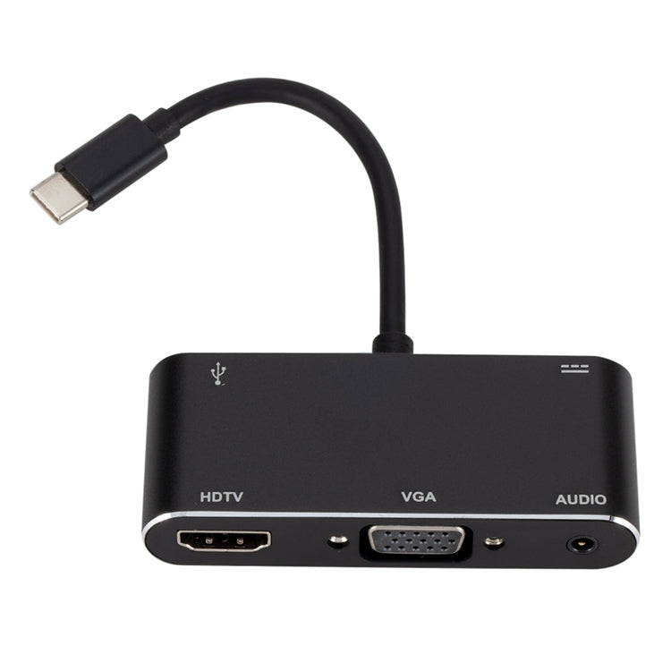 USB-C / Type-C to HDMI /VGA /USB 3.0 /PD Converter – Aluminum Alloy, TPU, 4K Default Title