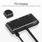 USB-C / Type-C to HDMI /VGA /USB 3.0 /PD Converter – Aluminum Alloy, TPU, 4K