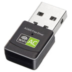 600Mbps AC Dual Band USB WIFI Adapter – Durable Build, Easy to Use Default Title