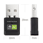 600Mbps AC Dual Band USB WIFI Adapter – Durable Build, Easy to Use