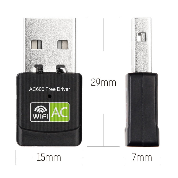 600Mbps AC Dual Band USB WIFI Adapter – Durable Build, Easy to Use