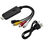 HD Video to 3RCA AV CVBS Converter Adapter, HD Video to 3RCA – Durable Build, Easy to Use