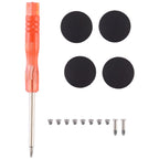 3 in 1/Set Bottom Rubber Cooling Mat + Screws + Screwdriver for Macbook Air 11 inch A1370 A1465 (2010-2018), A1370 A1370
