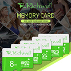 Richwell 32GB High Speed Class 10 Micro SD(TF) Memory Card, 32GB – Durable Build, Easy to Use