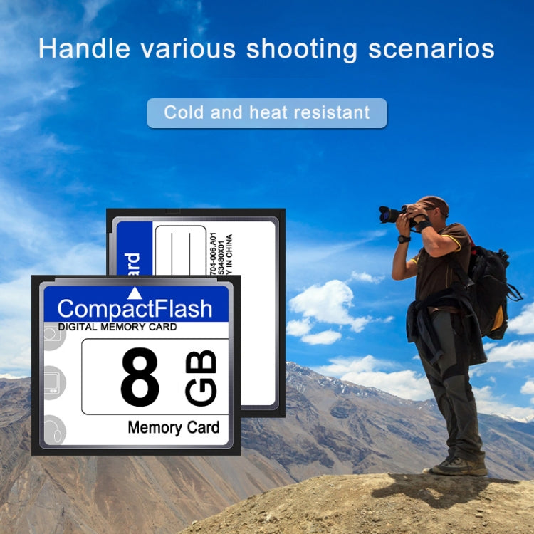 8GB Compact Flash Card, 8GB – Durable Build, Easy to Use