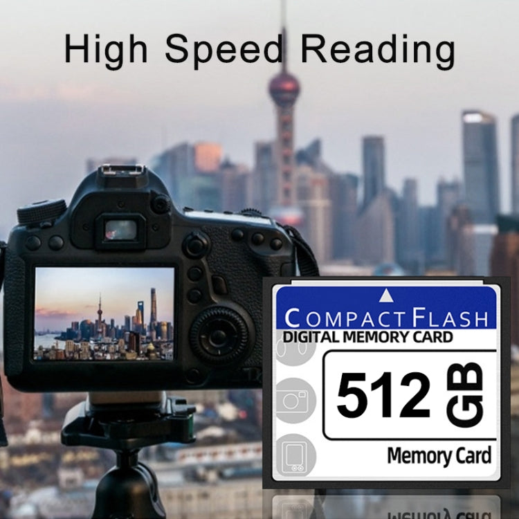 512MB Compact Flash Card, 512MB – Durable Build, Easy to Use