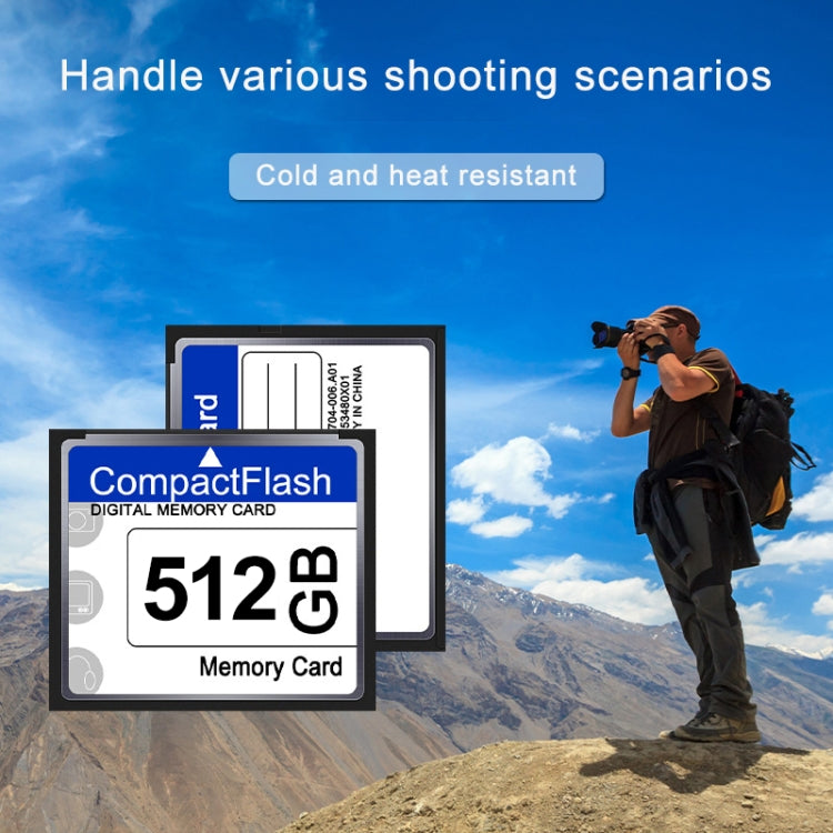 512MB Compact Flash Card, 512MB – Durable Build, Easy to Use