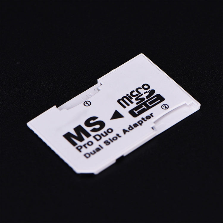 CR-5400 Dual Slot Micro SDHC(TF) to MS PRO Duo Adapter, Total Supported Capacity: 64GB, CR-5400 – Durable Build, Easy to Use