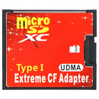 Micro SD to CF Compact Flash Memory Card Adapter, 1-Socket, 1-Socket – Durable Build, Easy to Use