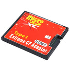 Micro SD to CF Compact Flash Memory Card Adapter, 1-Socket, 1-Socket – Durable Build, Easy to Use