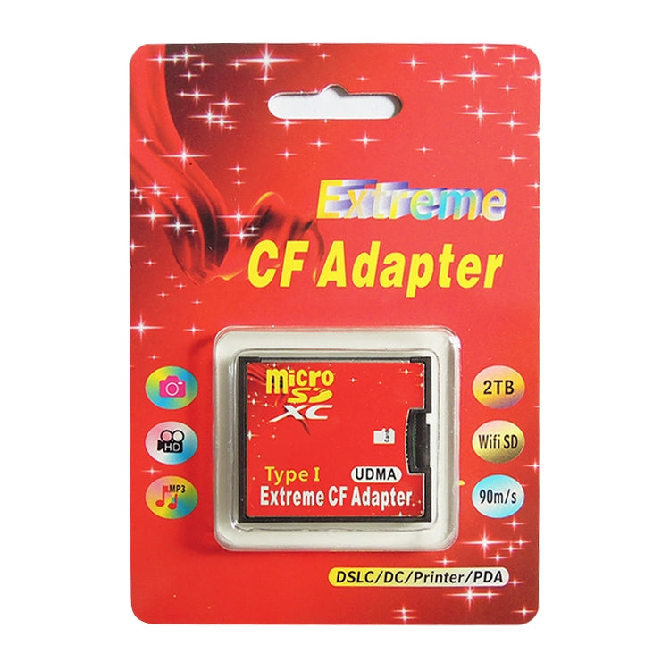 Micro SD to CF Compact Flash Memory Card Adapter, 1-Socket, 1-Socket – Durable Build, Easy to Use