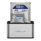 Blueendless 2.5 / 3.5 inch SATA USB 3.0 2 Bay Offline Copy Hard Drive Dock – Durable Build, Easy to Use