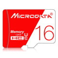 MICRODATA 16GB High Speed U1 Red and White TF(Micro SD) Memory Card, 16GB – Waterproof, Magnetic