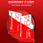 MICRODATA 16GB High Speed U1 Red and White TF(Micro SD) Memory Card, 16GB – Waterproof, Magnetic