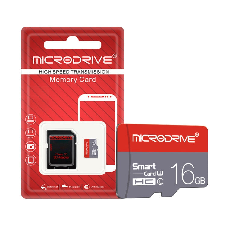 Microdrive 16GB High Speed Class 10 Micro SD(TF) Memory Card, 16GB – Magnetic, Card Slot