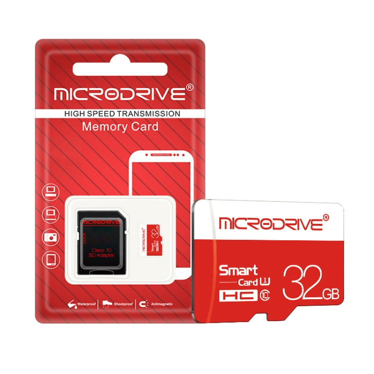 Microdrive 32GB High Speed Class 10 Micro SD(TF) Memory Card, 32GB – Magnetic, Card Slot