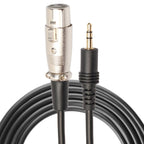 3m 3.5mm Male to XLR Female Microphone Audio Cord Cable Default Title
