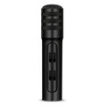 BGN-C7 Condenser Microphone Dual Mobile Phone Karaoke Live Singing Microphone Built-in Sound Card Black
