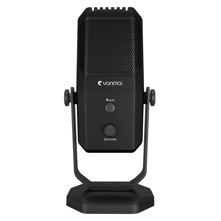 Yanmai SF-900 Multi-function Four Directivity Studio Recording Condenser Microphone with Desktop Stand Black