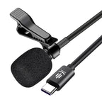 YICHUANG YC-LM10 USB-C / Type-C Intelligent Noise Reduction Condenser Lavalier Microphone, Cable Length: 1.5m, YC-LM10 – Durable Build, Easy to Use