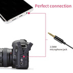 YICHUANG YC-VM20 3.5mm Port Video Recording Omnidirectional Lavalier Microphone, Cable Length: 6m, YC-VM20
