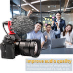 YICHUANG YC-VM100 3.5mm Port Portable Pointing Noise Reduction Microphone – Durable Build, Easy to Use